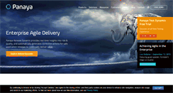 Desktop Screenshot of panaya.com